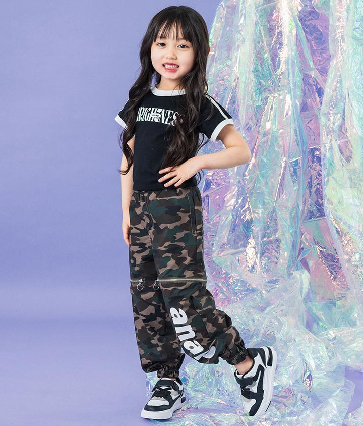 ショルダー ライン リンガー Tシャツ 423-3367