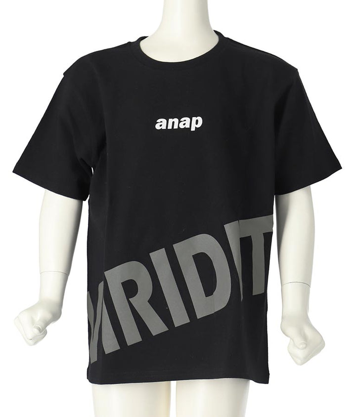 コットン 100% ロゴ プリント ビッグ Tシャツ 423-3369