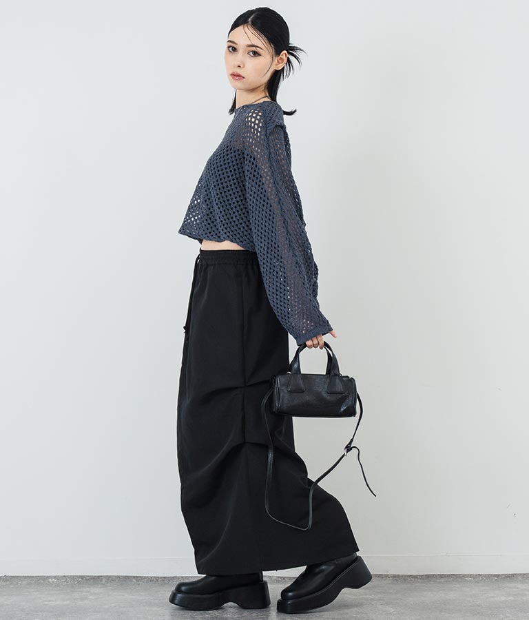 グログラン サイド タック スカート 791-9232