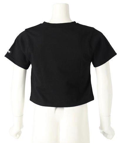 バタフライ デニム パッチ Tシャツ 423-3366