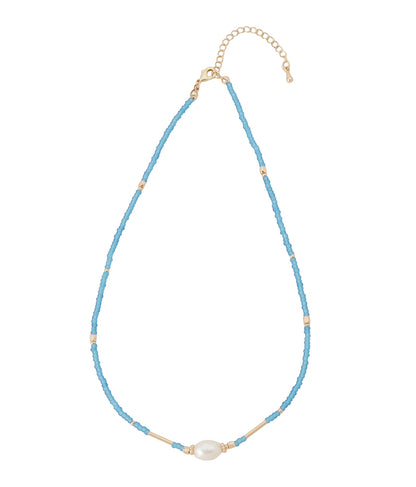 カラービーズ ネックレス 529-6391