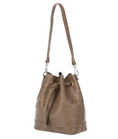 2WAY ショルダー クロコ調 バッグ 159-4703