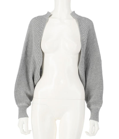 ニットクロップドボレロ 794-8410