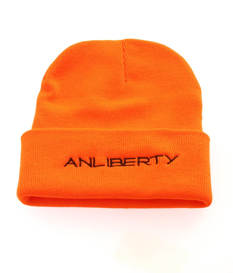 【newhattan】ニューハッタン ANLIBERTY 刺繍 ロゴ ニット キャップ 30-0057