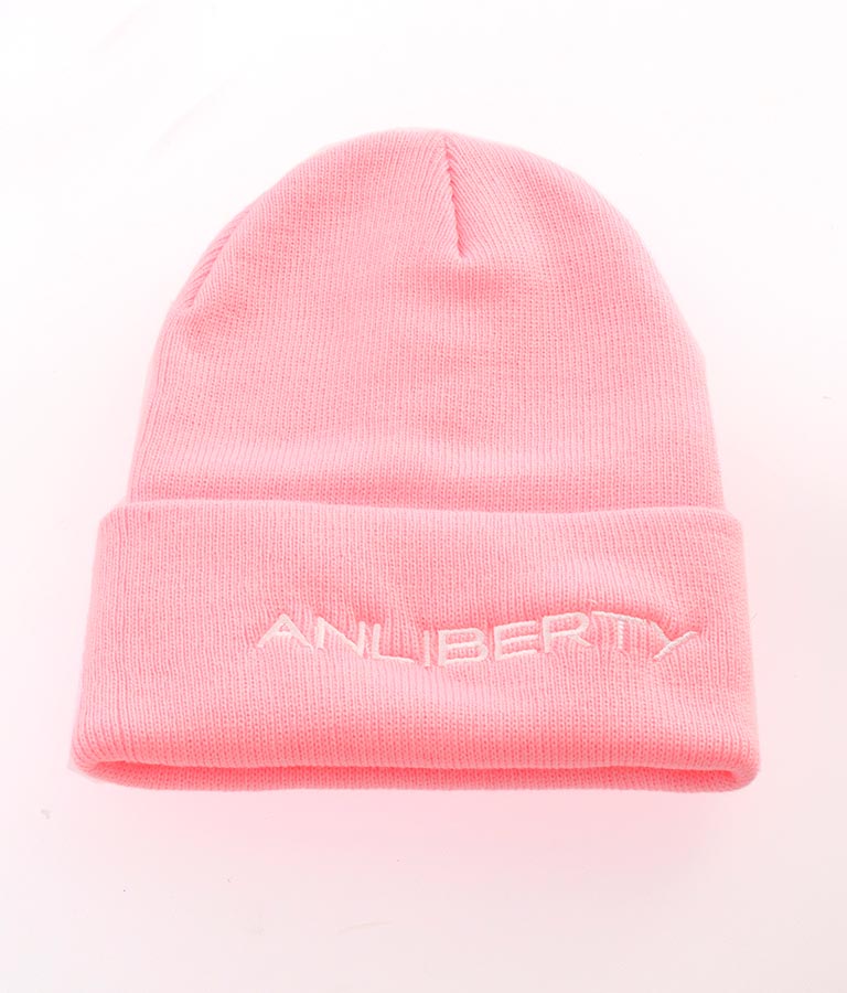 【newhattan】ニューハッタン ANLIBERTY 刺繍 ロゴ ニット キャップ 30-0057