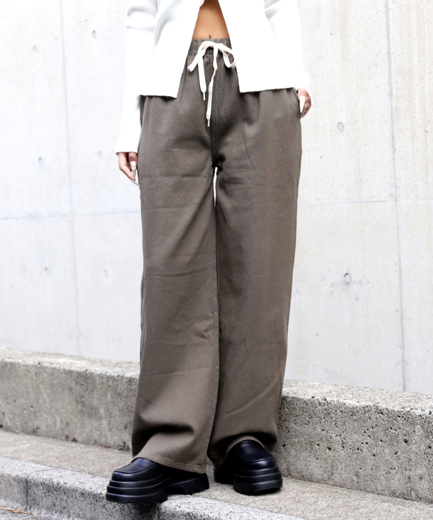 マルチパターン ワイド イージー パンツ 792-9417