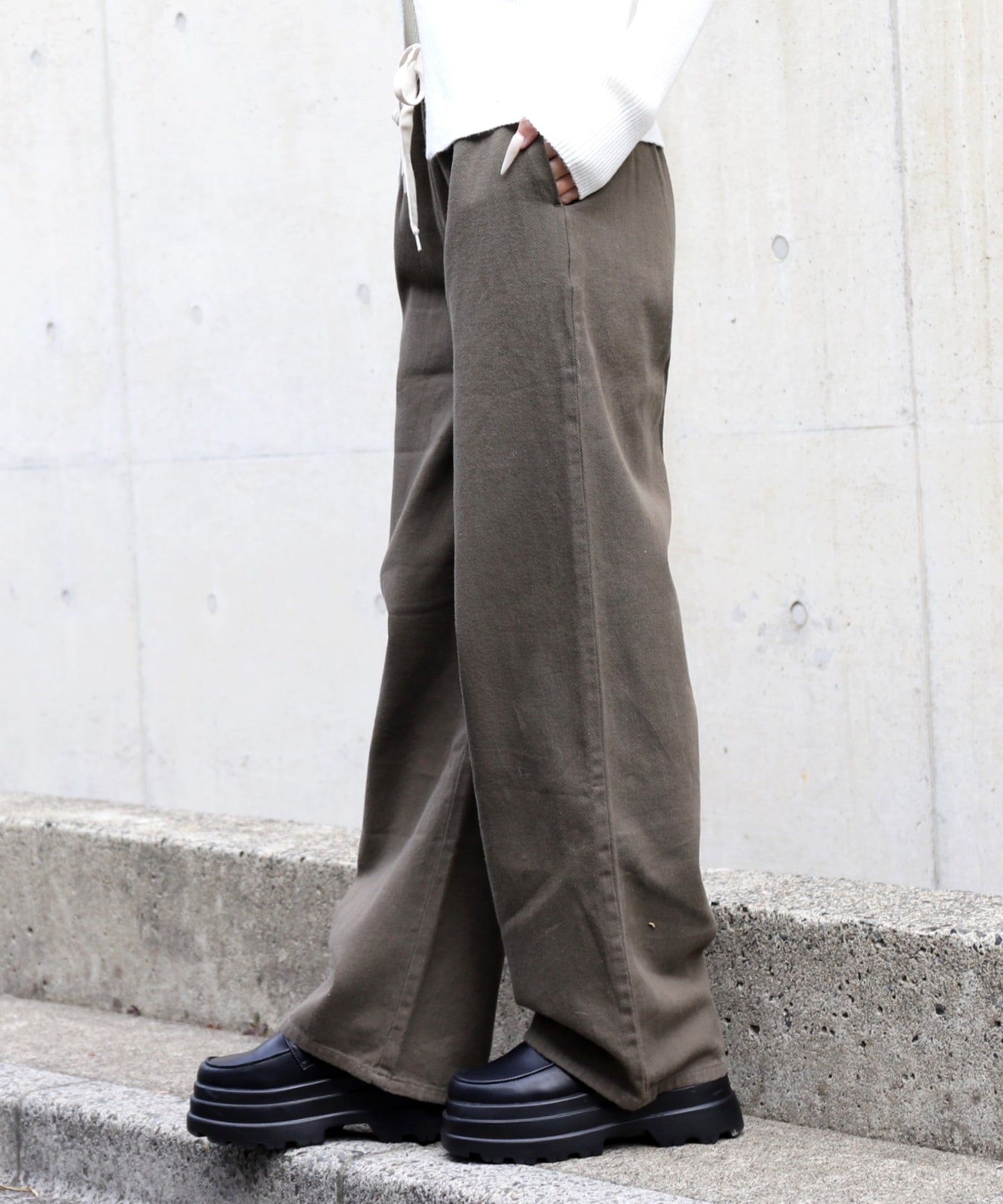 マルチパターン ワイド イージー パンツ 792-9417