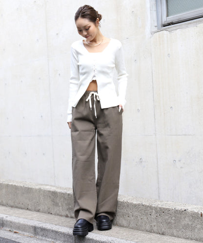 マルチパターン ワイド イージー パンツ 792-9417