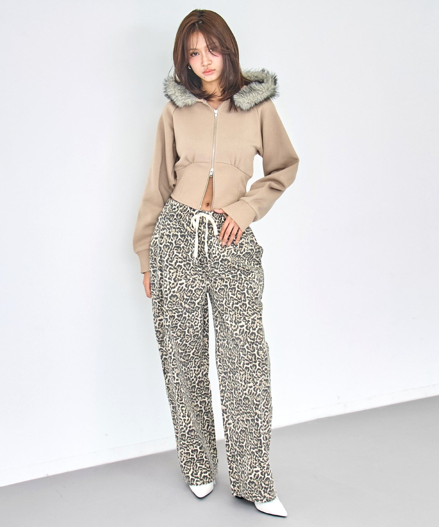 マルチパターン ワイド イージー パンツ 792-9417