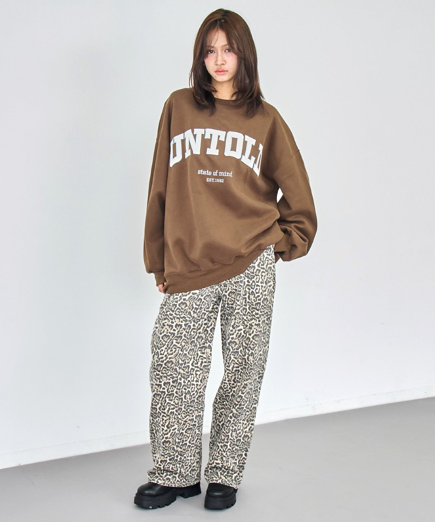 マルチパターン ワイド イージー パンツ 792-9417