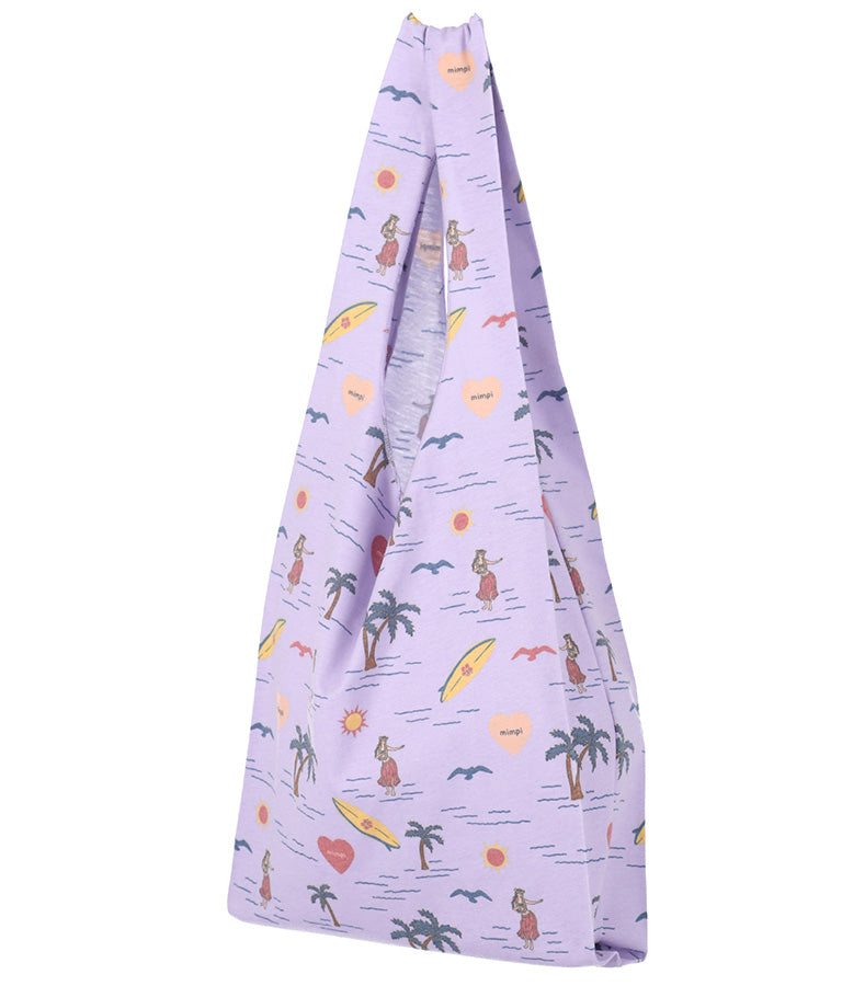 MIMPIロゴ入り総柄マルシェバッグ 859-5394