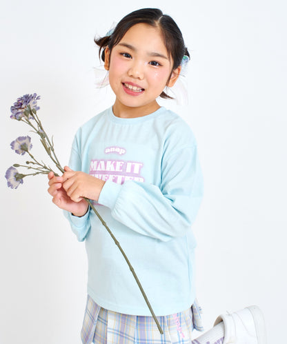 ライトブルー(120サイズ着用/身長：約123cm)