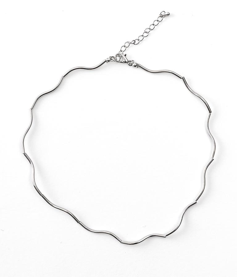 ウェーブチョーカーネックレス 679-2927