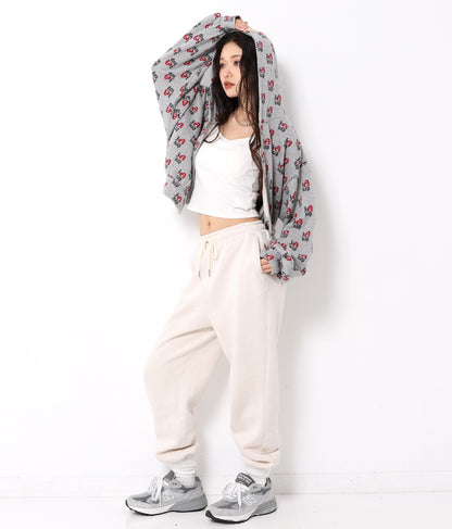 I LOVE anap 裏毛 ダブル ジップ スウェット パーカー 794-9360