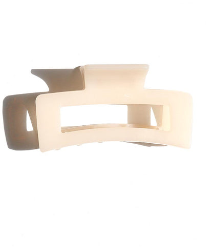 クリーミークリアスクエアビッグバンスクリップ 819-6519