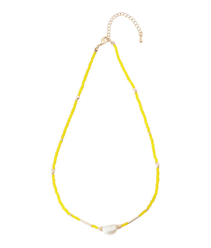 カラービーズ ネックレス 529-6391